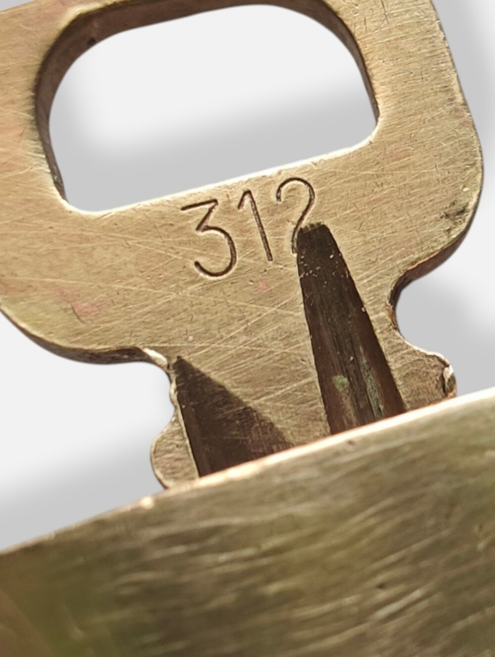 Louis Vuitton Gold Brass Lock and Key #312 - Picture 5 of 5